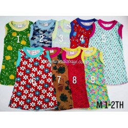 Daster Kutung Baby uk M 1-2th idr 18rb per pc