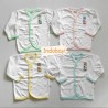 Baju Panjang Hachi Polos Putih KD Uk 14 0-6bl idr 70rb per 4pc