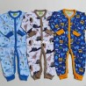 Sleepsuit Dream Wear Buka Kaki Velvet Junior Boy Girl uk 3-6bl, 6-9bl, 9-12bl