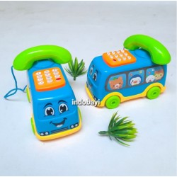 Mainan Bayi Bus Telepon idr 22rb per pc