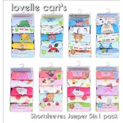 Jumper Baby Cotton Mill Boy Girl idr 90rb per pack isi 5pc