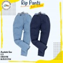 Celana Rip (pinggang karet) Soft Jeans Little Dino