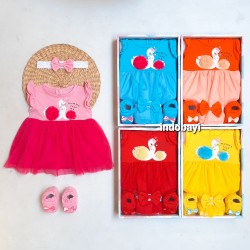 Dress Baby Gift Set Mommy Love Me 0-9bl idr 75k per set
