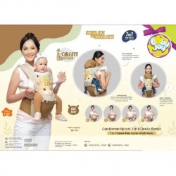 Gendongan Hipseat Baby Joy Jerapah idr 170rb per pc 