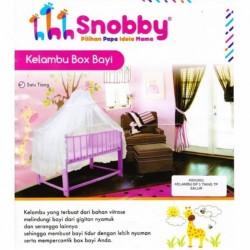 Kelambu Box Bayi Snobby 1 Tiang idr 78rb per pc