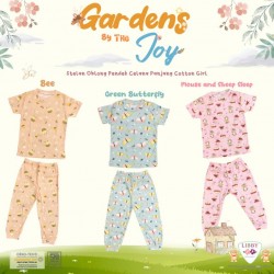 Setelan Libby Baby Oblong Tipis Pendek Panjang Garden In The Joy Girl