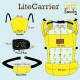 Lite Carrier Cuddle Me ( Gendongan Bayi ) Gendongan Ergonomis Gendongan Mshape SSC idr 235rb per pc
