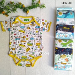 Jumper Libby Baby Boy uk 0-3, 3-6, 6-9bl idr 125rbper pack isi 4pc