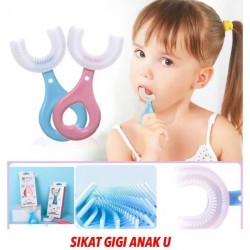 Sikat Gigi Baby Kids model U 360 ' idr 15rb per pc uk 2-6th dan 6-12th