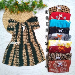 Daster Baby Rayon 1-2th idr 11rb per pc