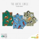 Bedong Bayi Velvet The Artic Circle idr 45rb per pc