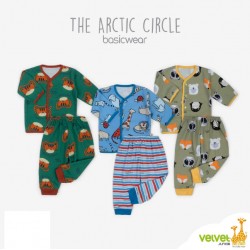 Setelan Baby Velvet Junior Panjang The Artic Circle 0-3bl idr 34rb per stel