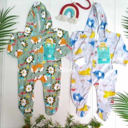 Sleepsuit Libby Baby Summer Holiday TTK 0-3bl idr 37k per pc