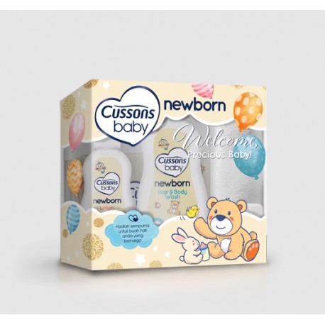 Paket Newborn Cussons idr 62rb per pack