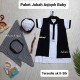 Paket Jubah Rompi Baby Kids Uk 0-6bln,6-12bln,1-2th, Dan 2-3th
