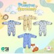 Sleepsuit Libby Baby Playful Harmony Buka Kaki 0-3bl idr 33rb per pc
