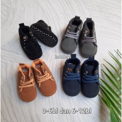 Sepatu Baby Shoes Prewalker Navy uk 0-6bl dan 6-12bl idr 25rb per pc
